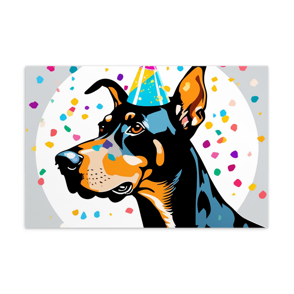 PugMug Custom Doberman Pinscher Postcard