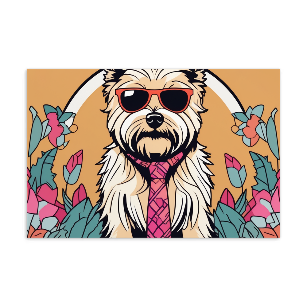 PugMug Custom Cairn Terrier Postcard