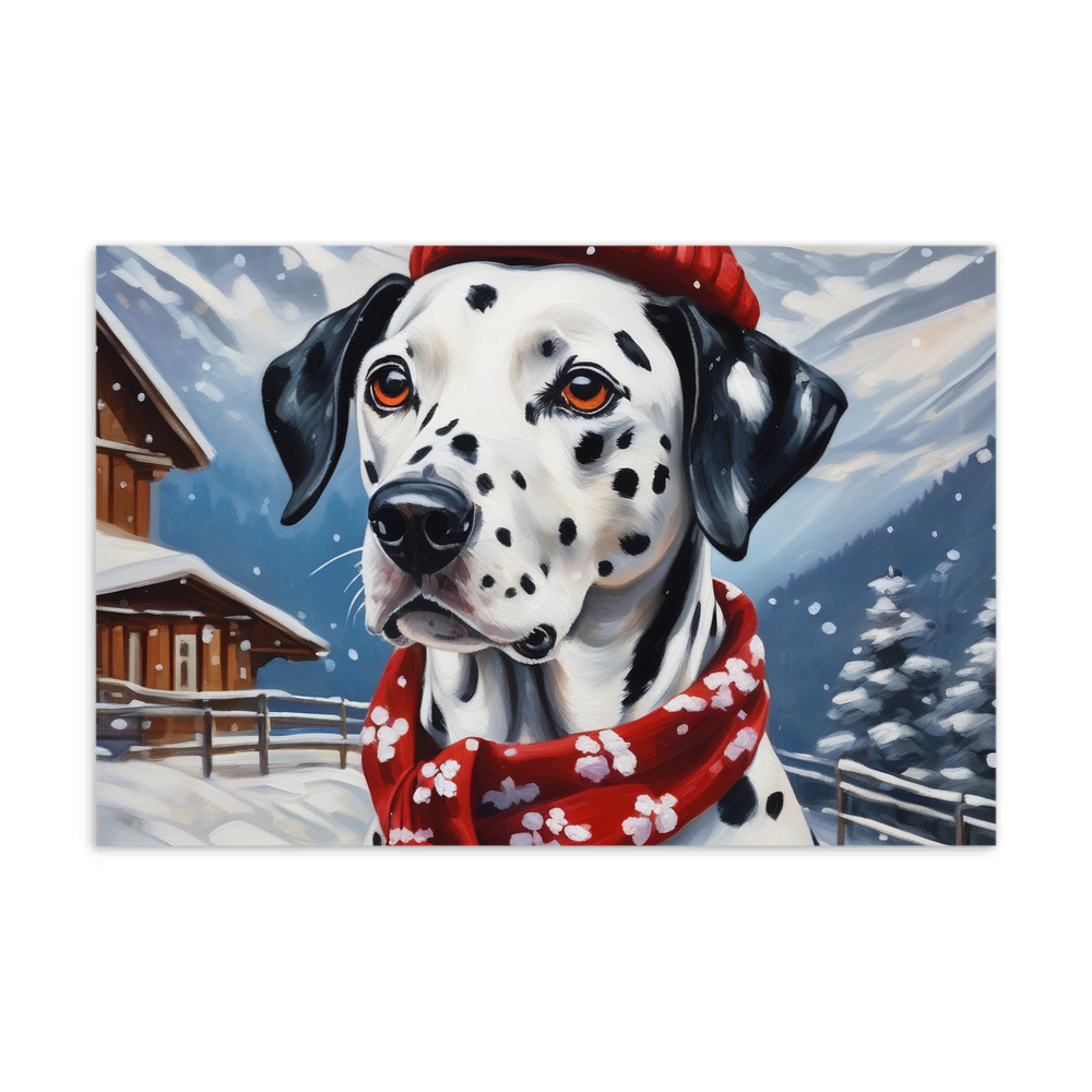 PugMug Custom Dalmatian Postcard