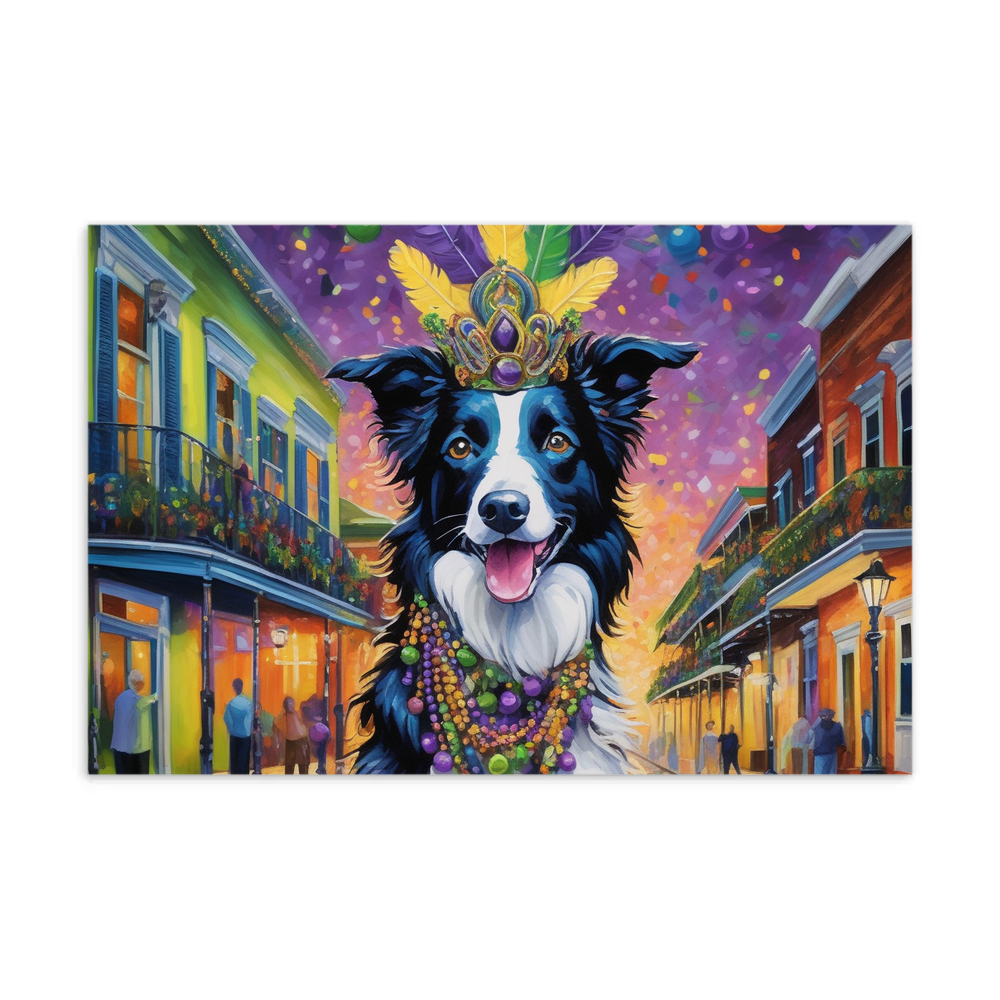 PugMug Custom Border Collie Postcard