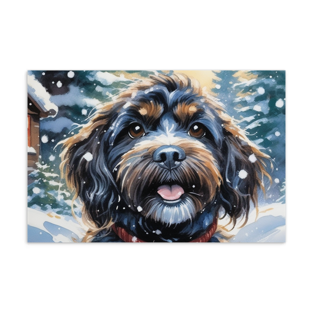 PugMug Custom Lily Postcard