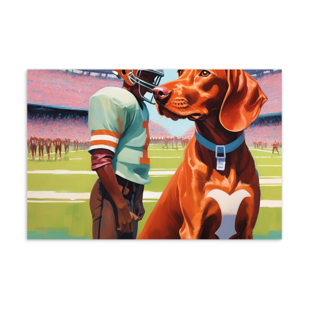 PugMug Custom Vizsla Postcard