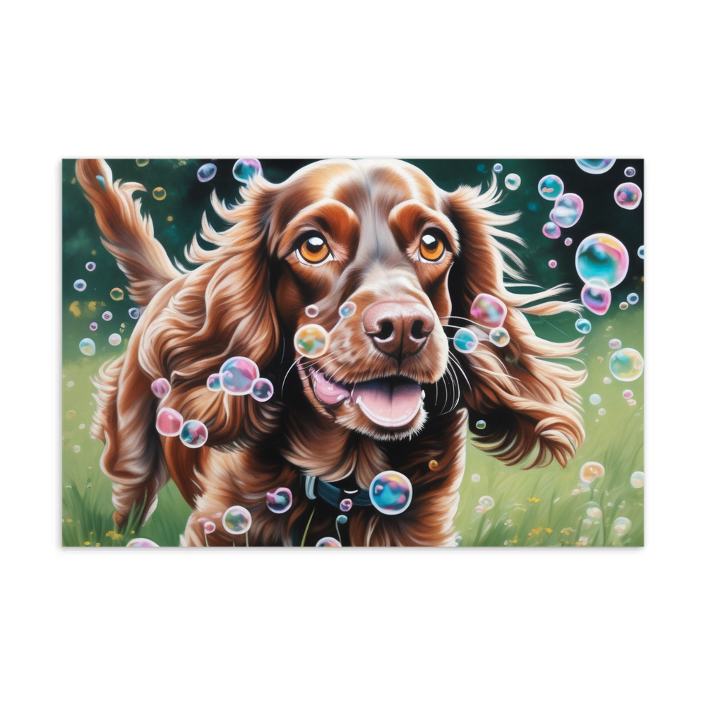 PugMug Custom English Cocker Spaniel Postcard