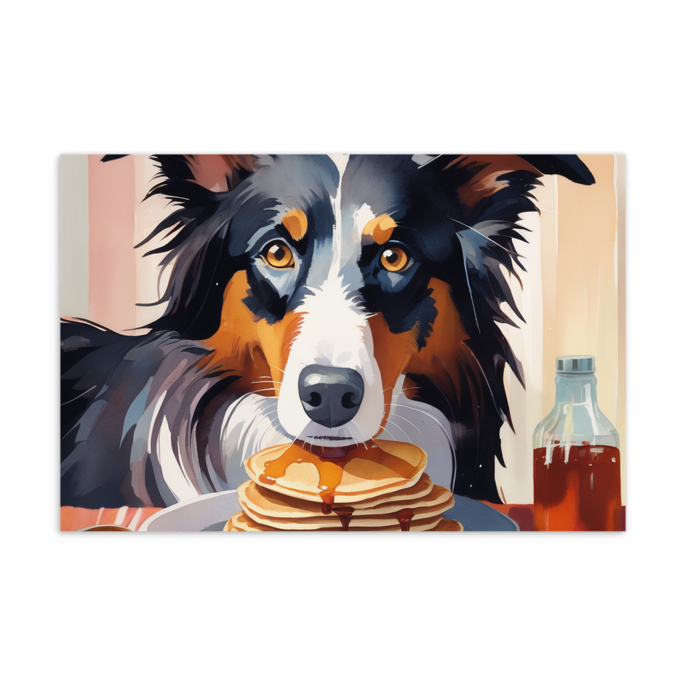 PugMug Custom Border Collie Postcard