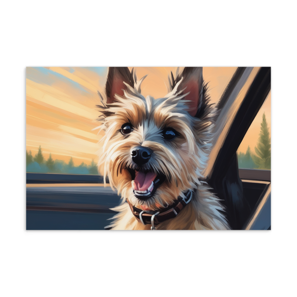 PugMug Custom Cairn Terrier Postcard