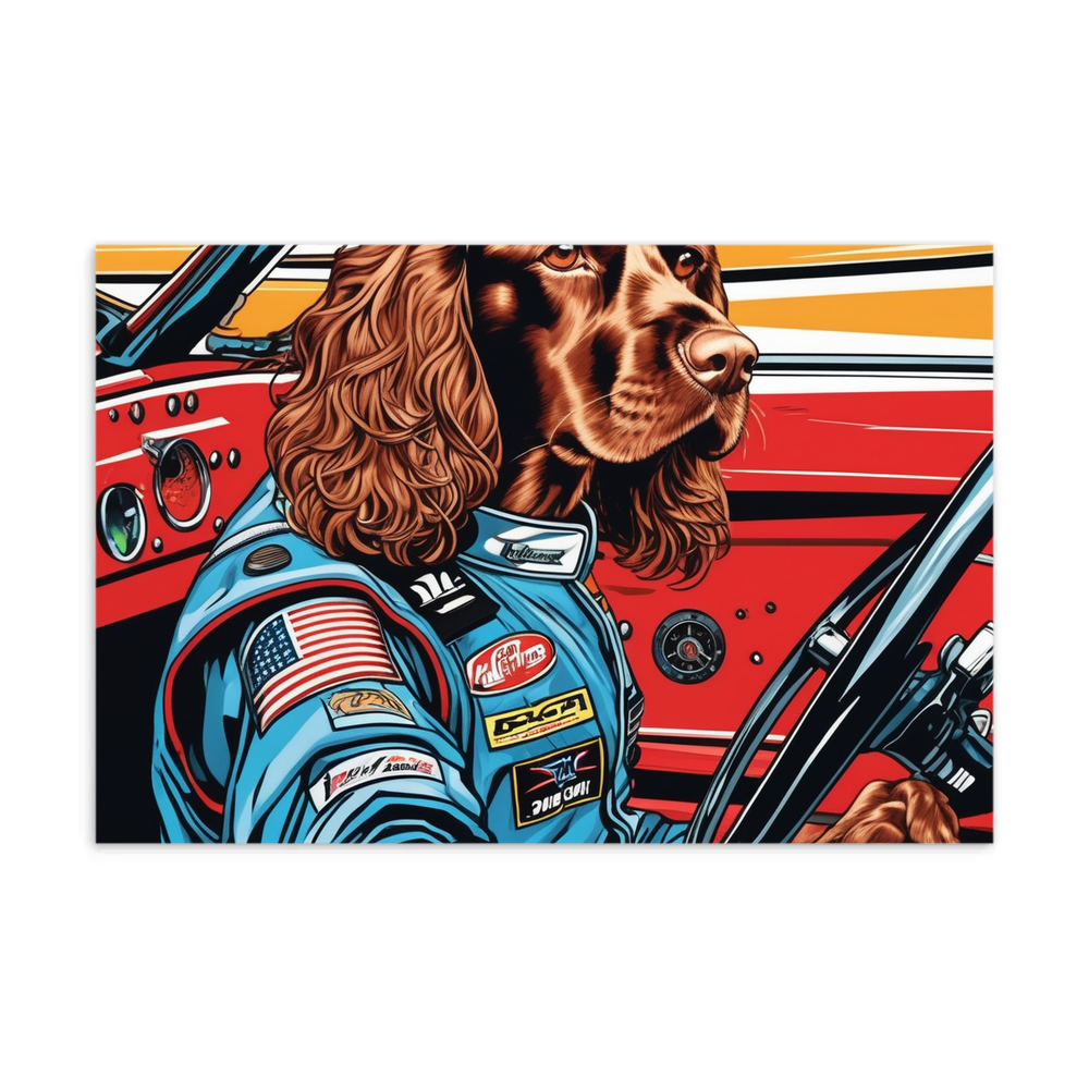 PugMug Custom English Cocker Spaniel Postcard