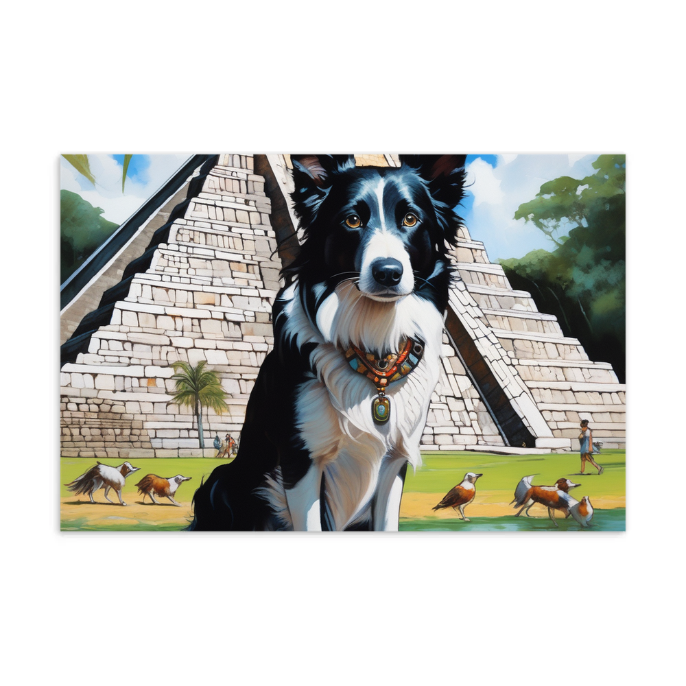 PugMug Custom Border Collie Postcard