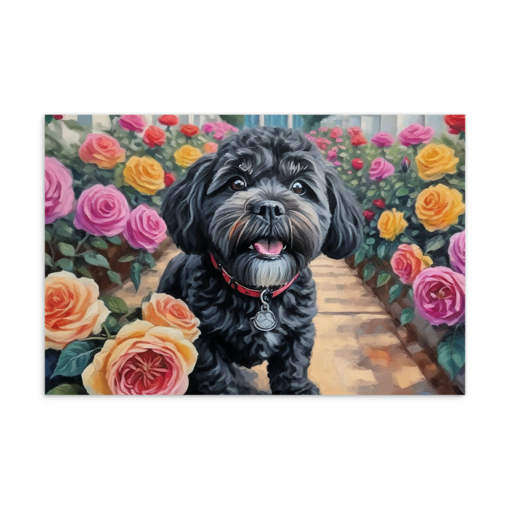 PugMug Custom Lily Postcard