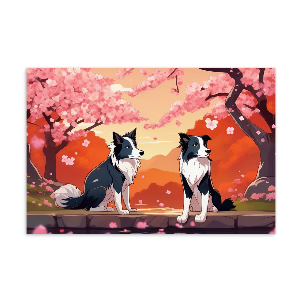 PugMug Custom Border Collie Postcard