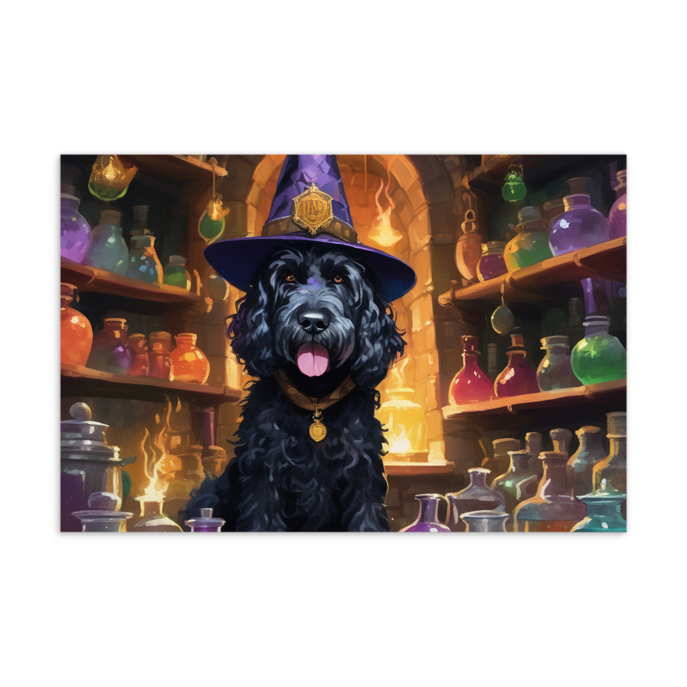 PugMug Custom Portuguese Water Dog Postcard