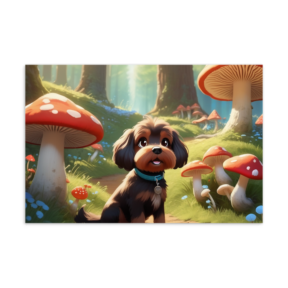 PugMug Custom Lily Postcard