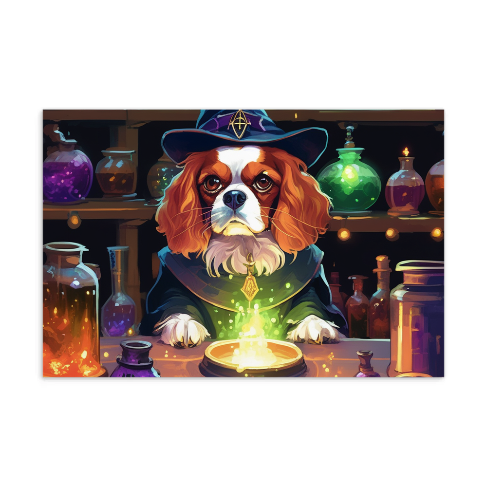 PugMug Custom Cavalier King Charles Spaniel Postcard