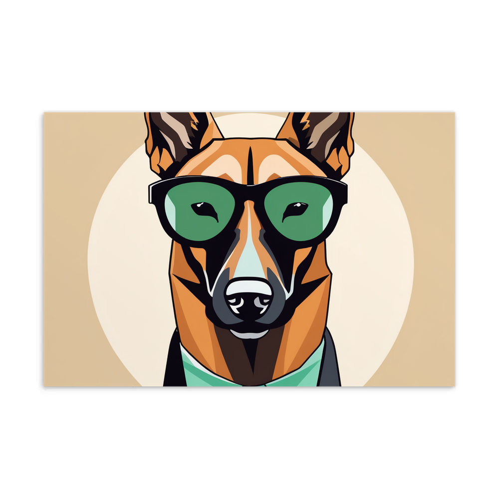 PugMug Custom Belgian Malinois Postcard