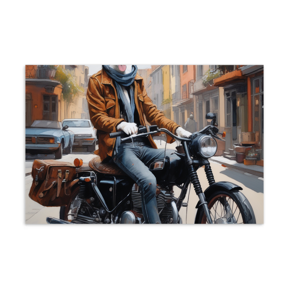 PugMug Custom Border Collie Postcard