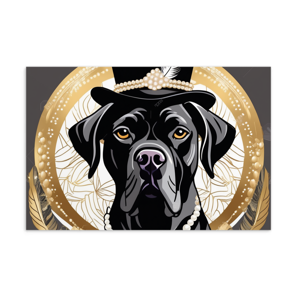PugMug Custom Cane Corso Postcard