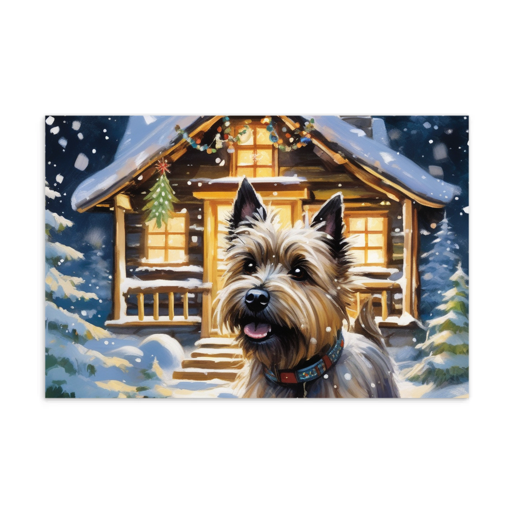 PugMug Custom Cairn Terrier Postcard