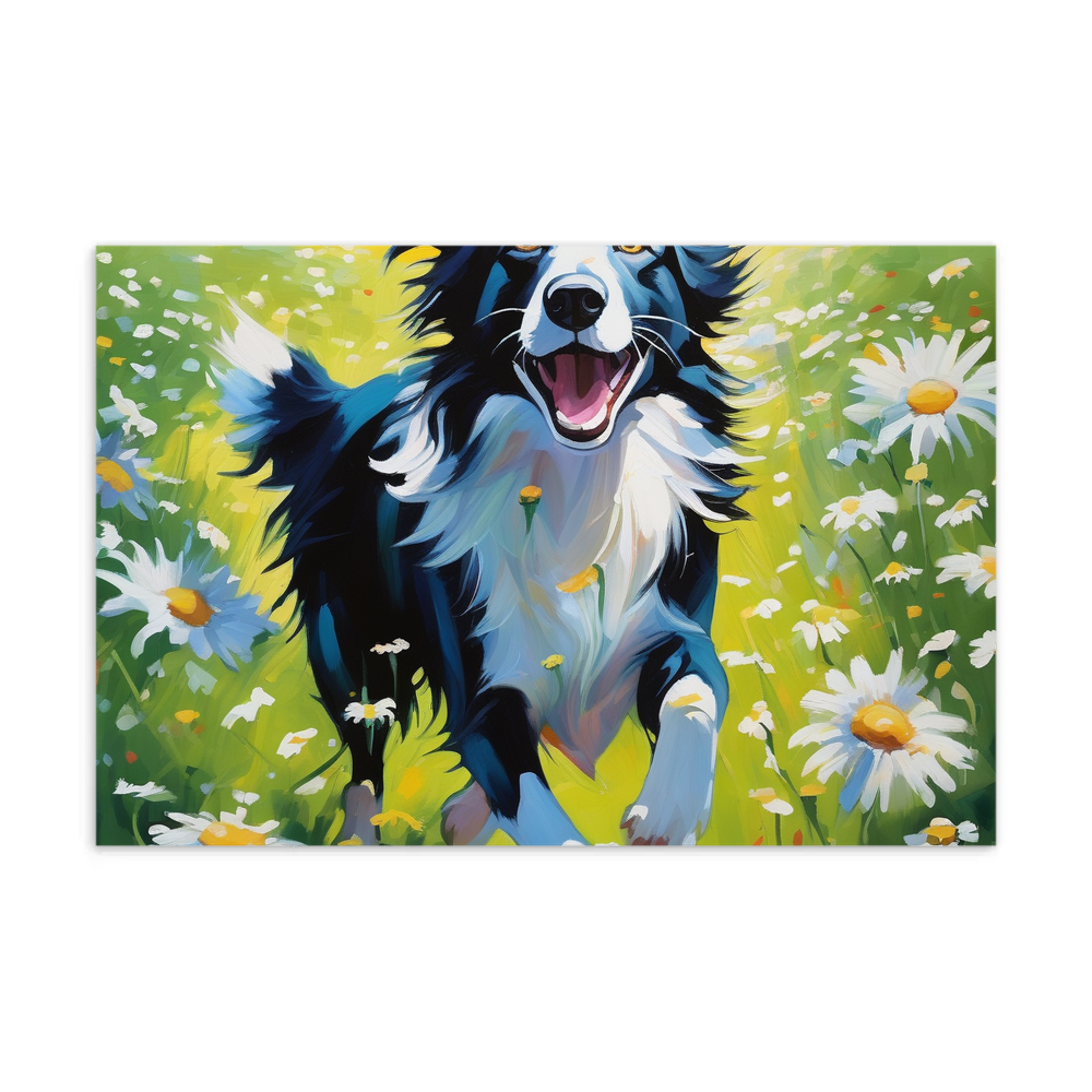 PugMug Custom Border Collie Postcard