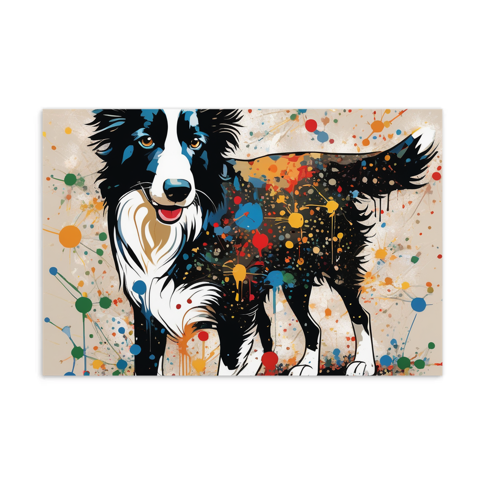 PugMug Custom Border Collie Postcard