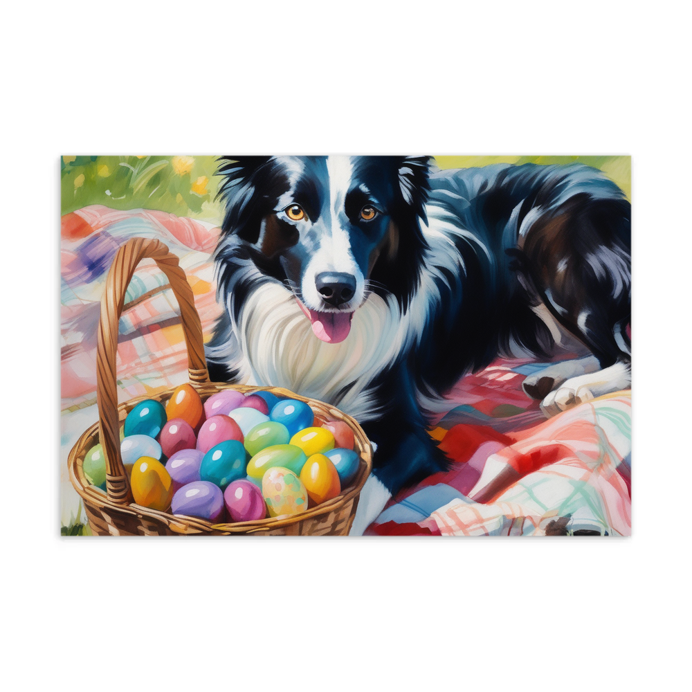 PugMug Custom Border Collie Postcard