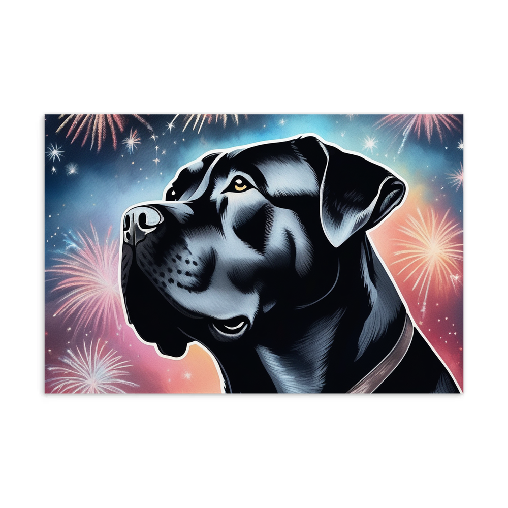 PugMug Custom Cane Corso Postcard
