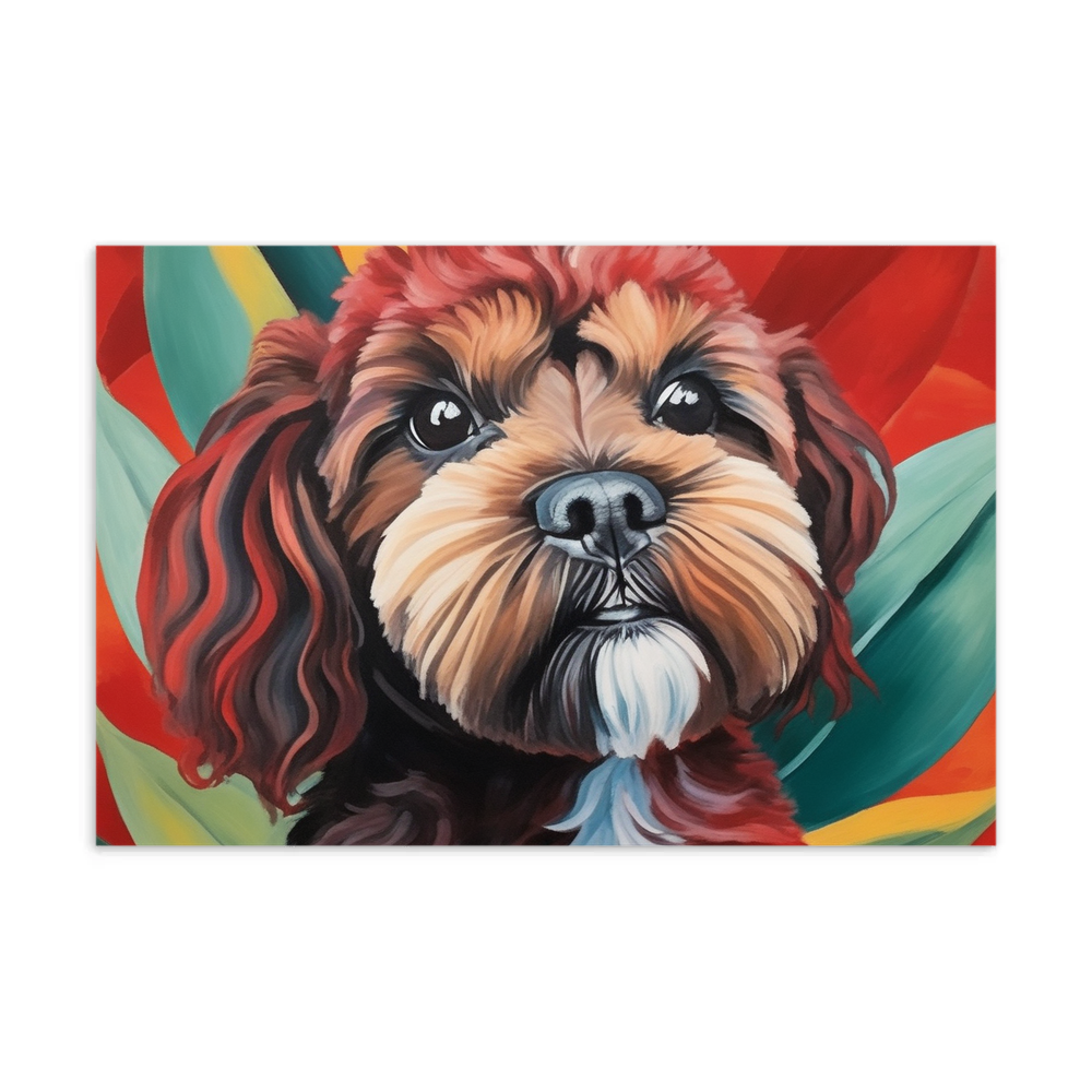 PugMug Custom Lily Postcard