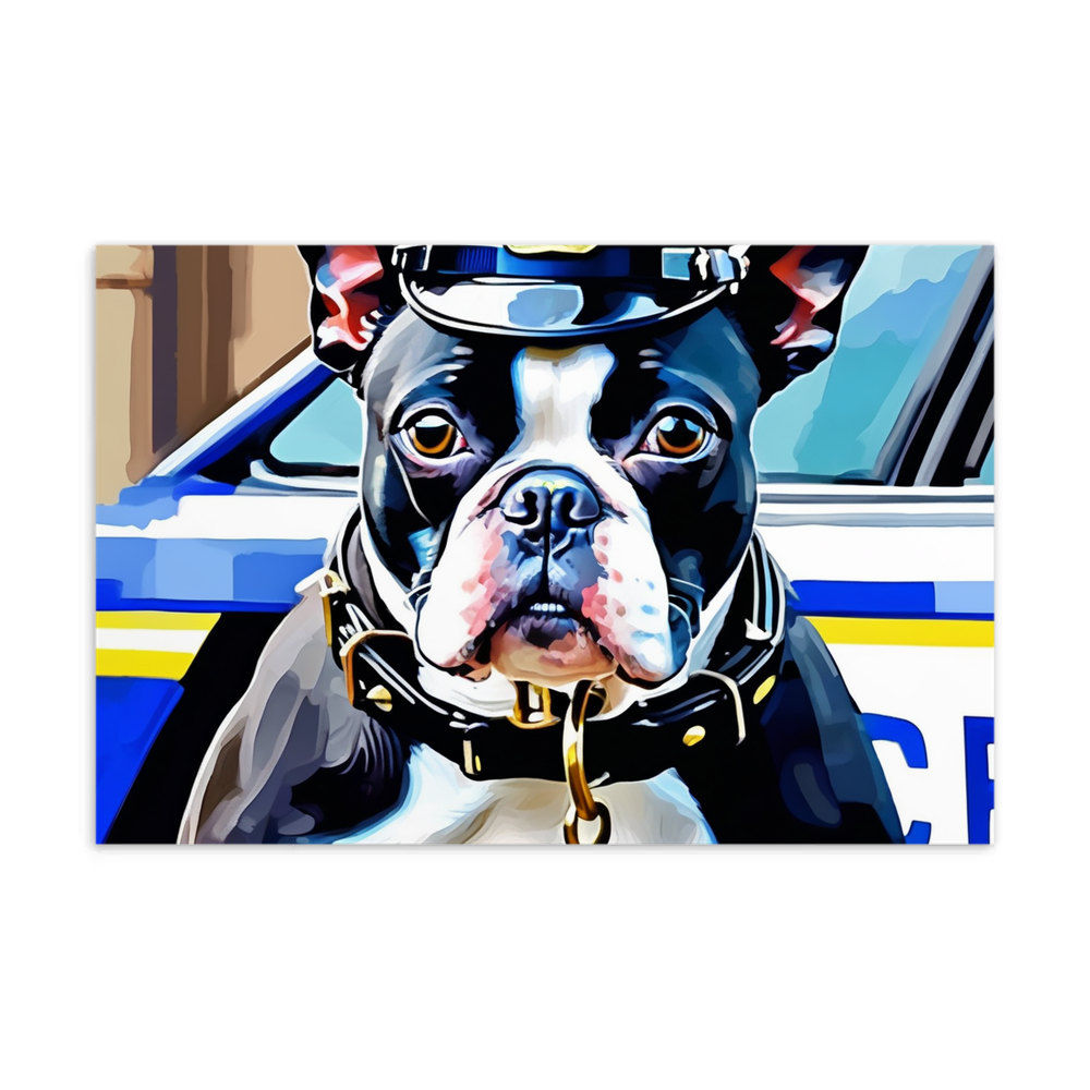 PugMug Custom Boston Terrier Postcard