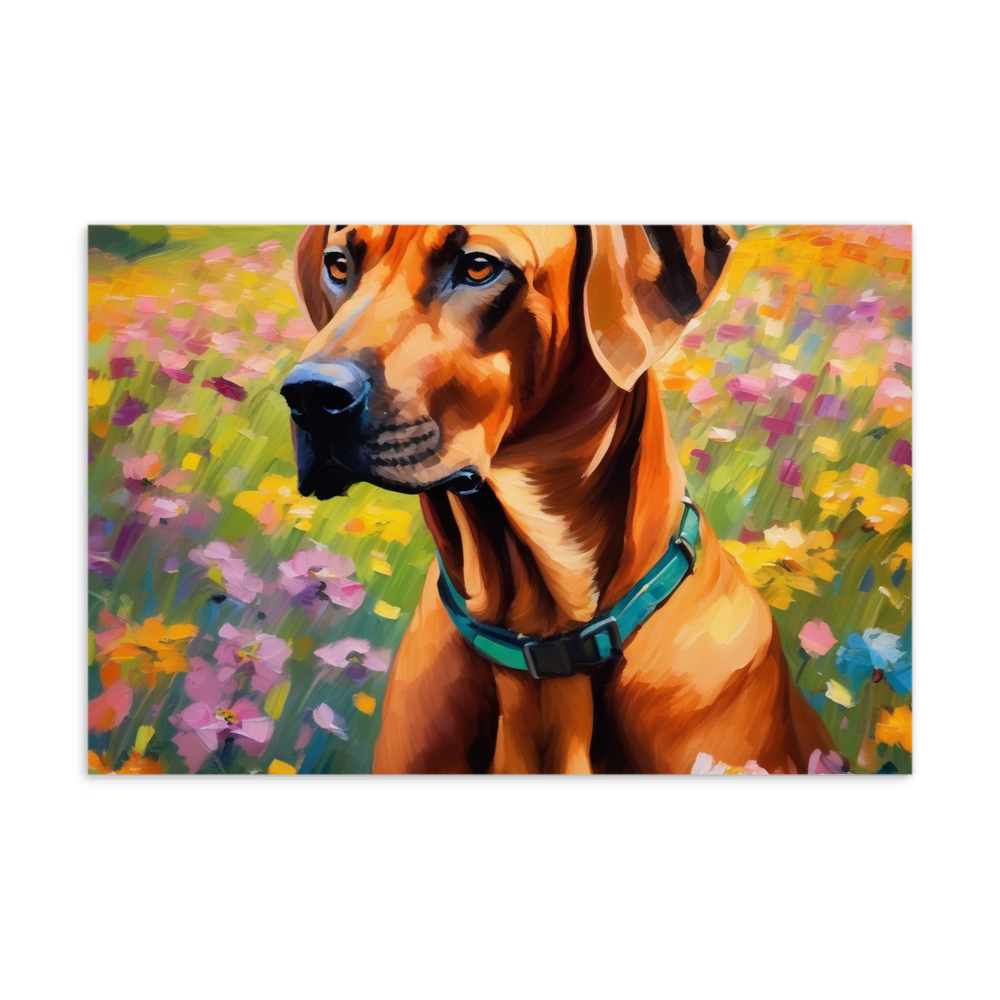 PugMug Custom Rhodesian Ridgeback Postcard