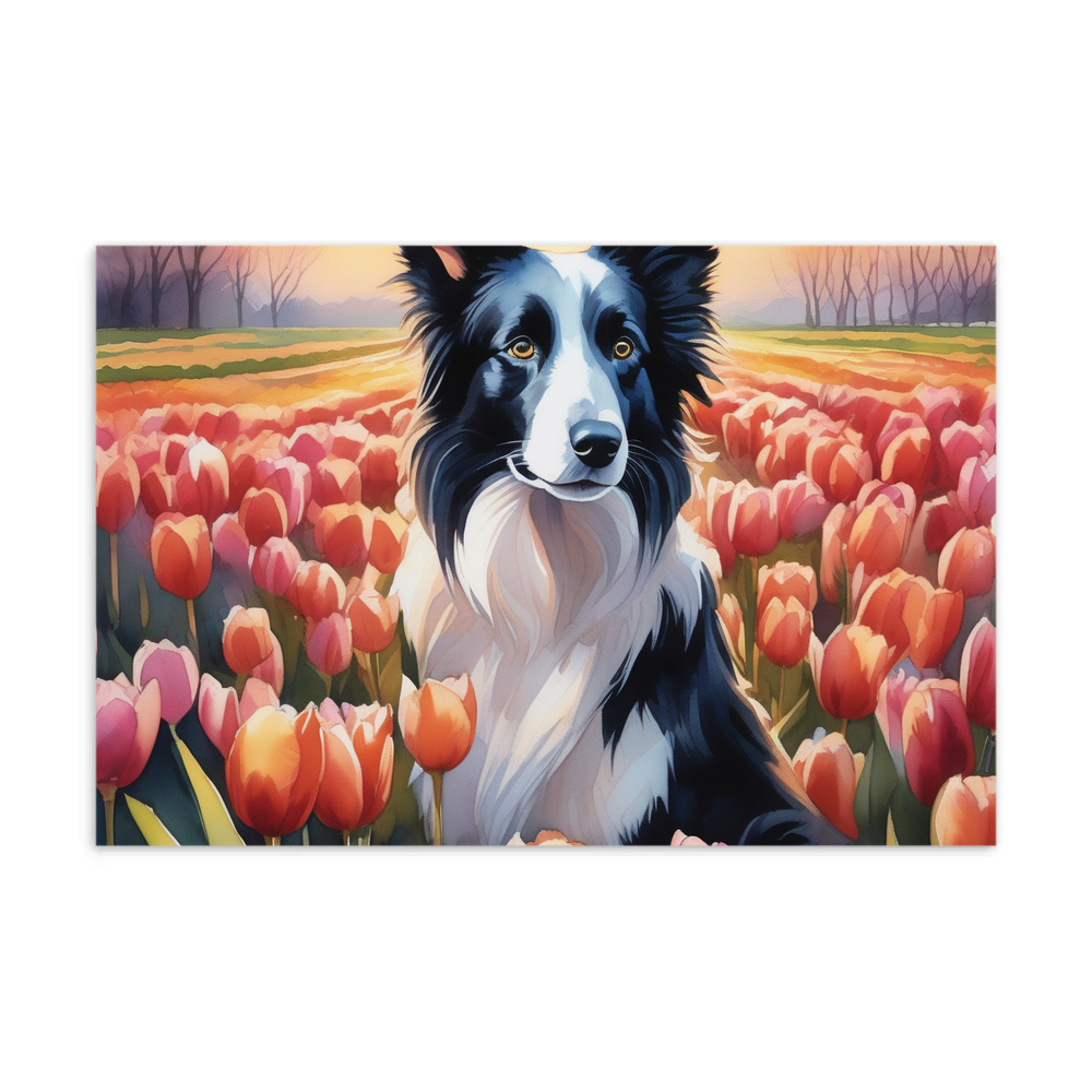 PugMug Custom Border Collie Postcard