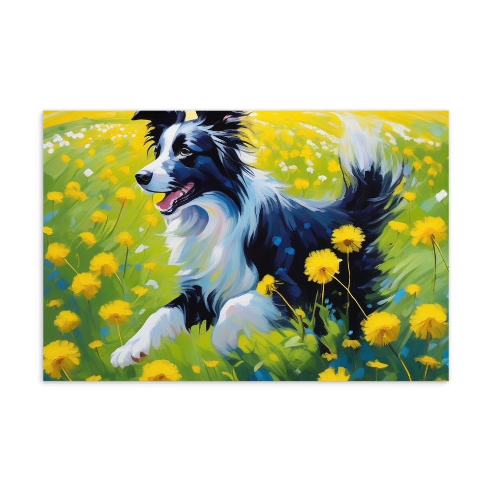 PugMug Custom Border Collie Postcard