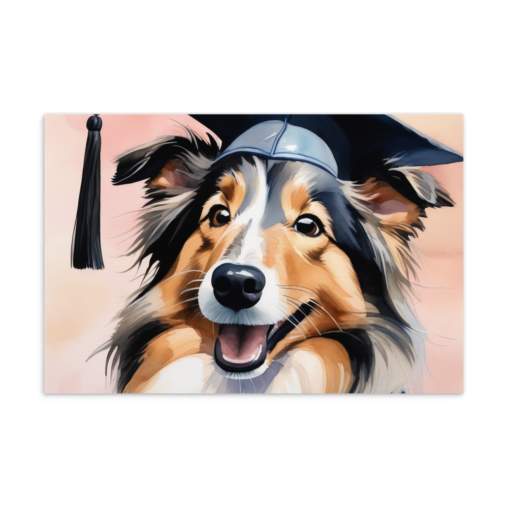 PugMug Custom Shetland Sheepdog Postcard