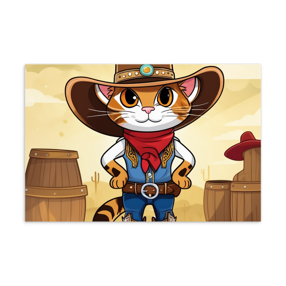 PugMug Custom Tabby Companion Cat Postcard