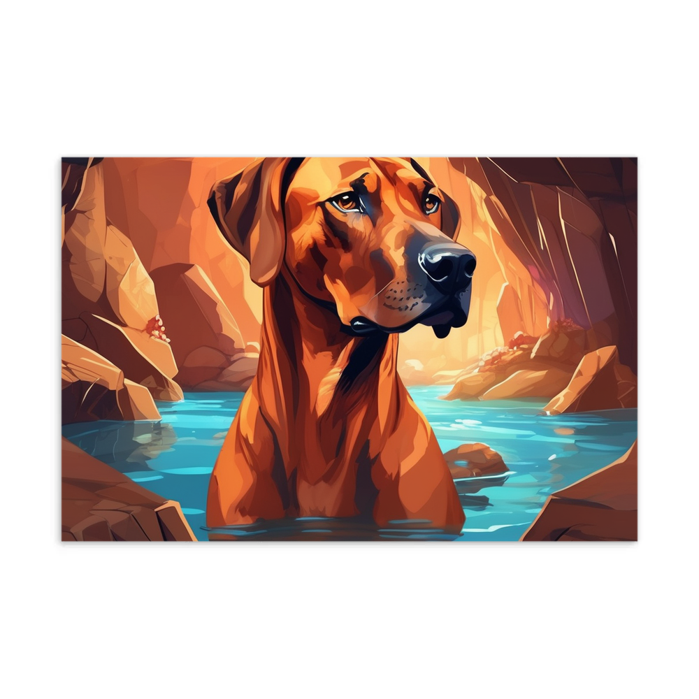 PugMug Custom Rhodesian Ridgeback Postcard
