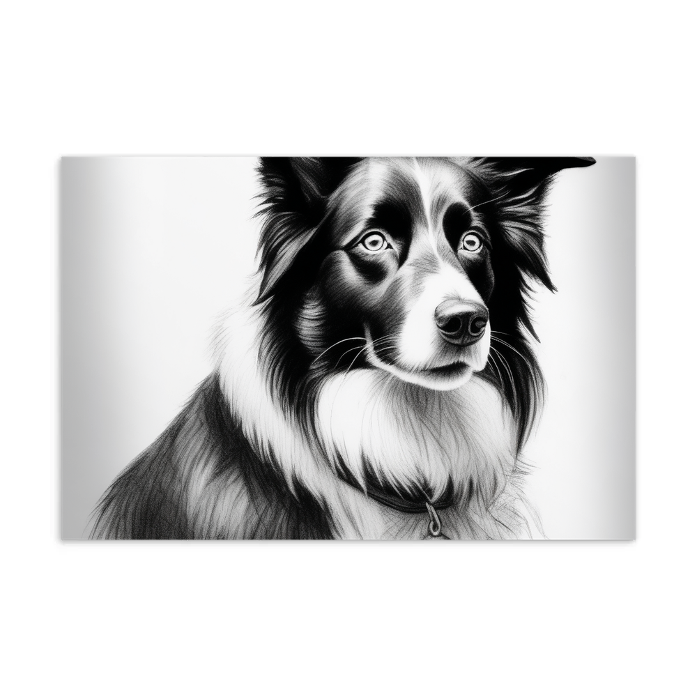 PugMug Custom Border Collie Postcard
