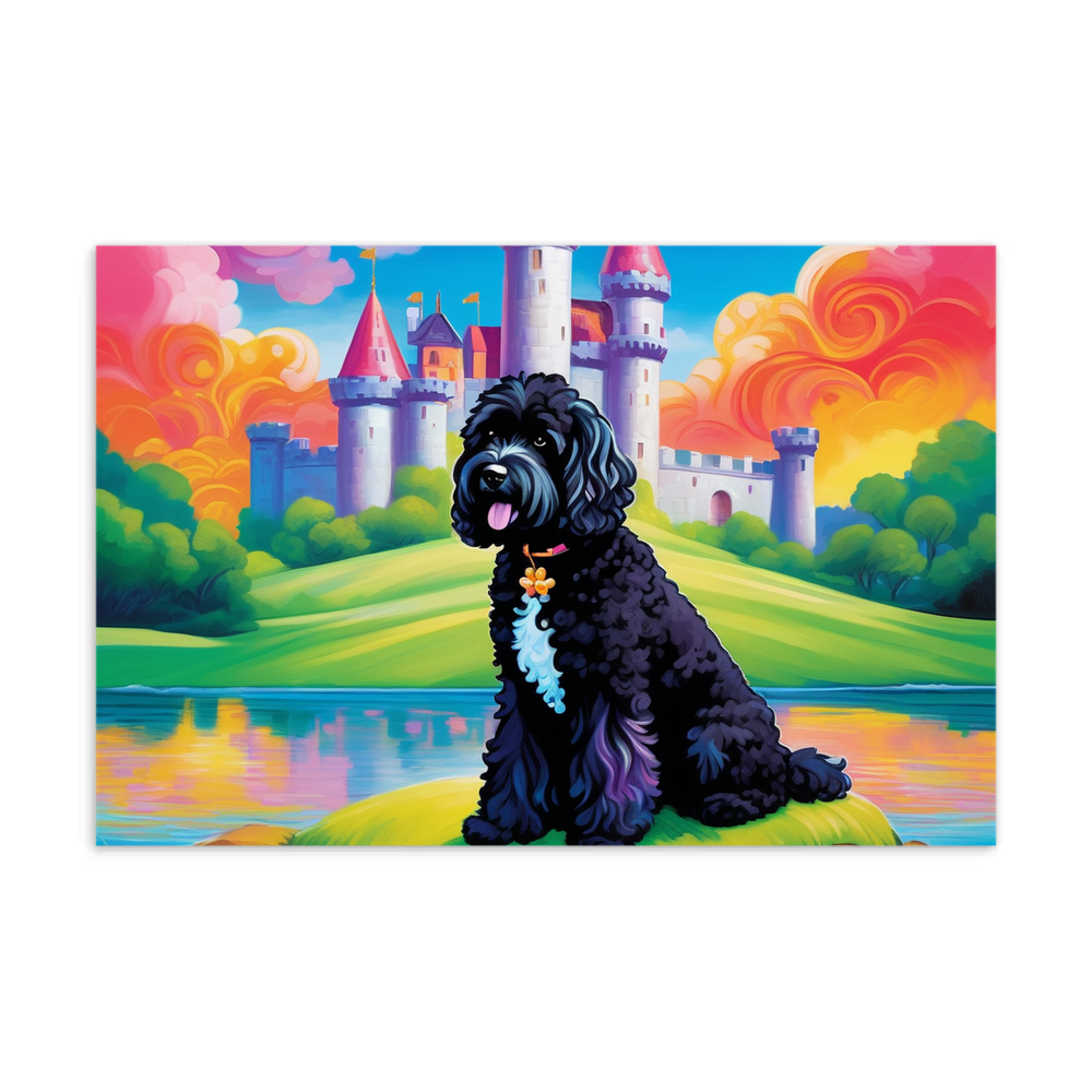 PugMug Custom Portuguese Water Dog Postcard