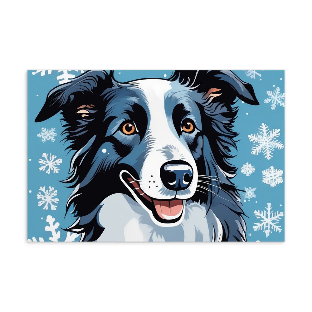 PugMug Custom Border Collie Postcard