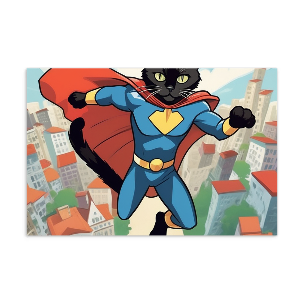 PugMug Custom Peerie Postcard