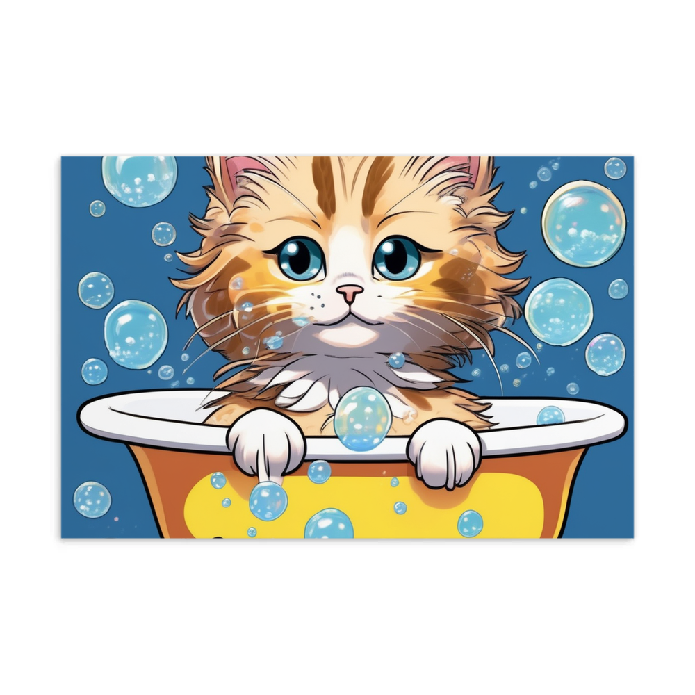 PugMug Custom Tabby Ragdoll Cat Postcard