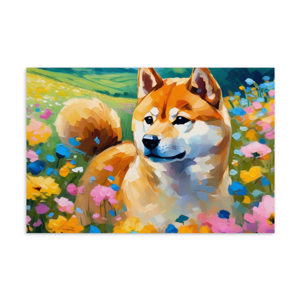 PugMug Custom Shiba Inu Postcard