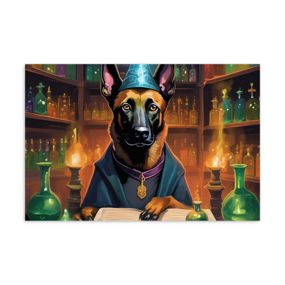 PugMug Custom Belgian Malinois Postcard