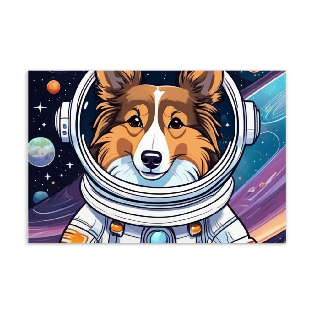 PugMug Custom Shetland Sheepdog Postcard