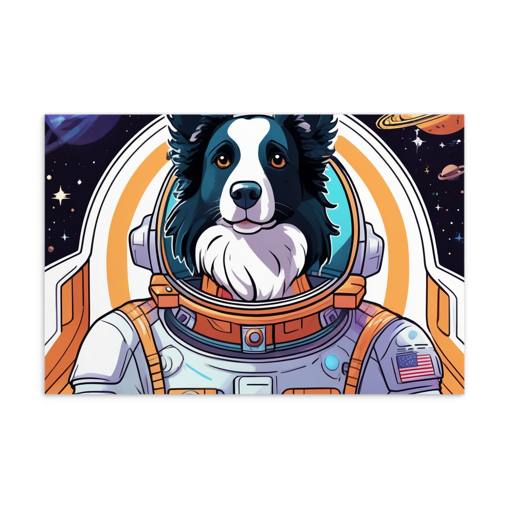 PugMug Custom Border Collie Postcard