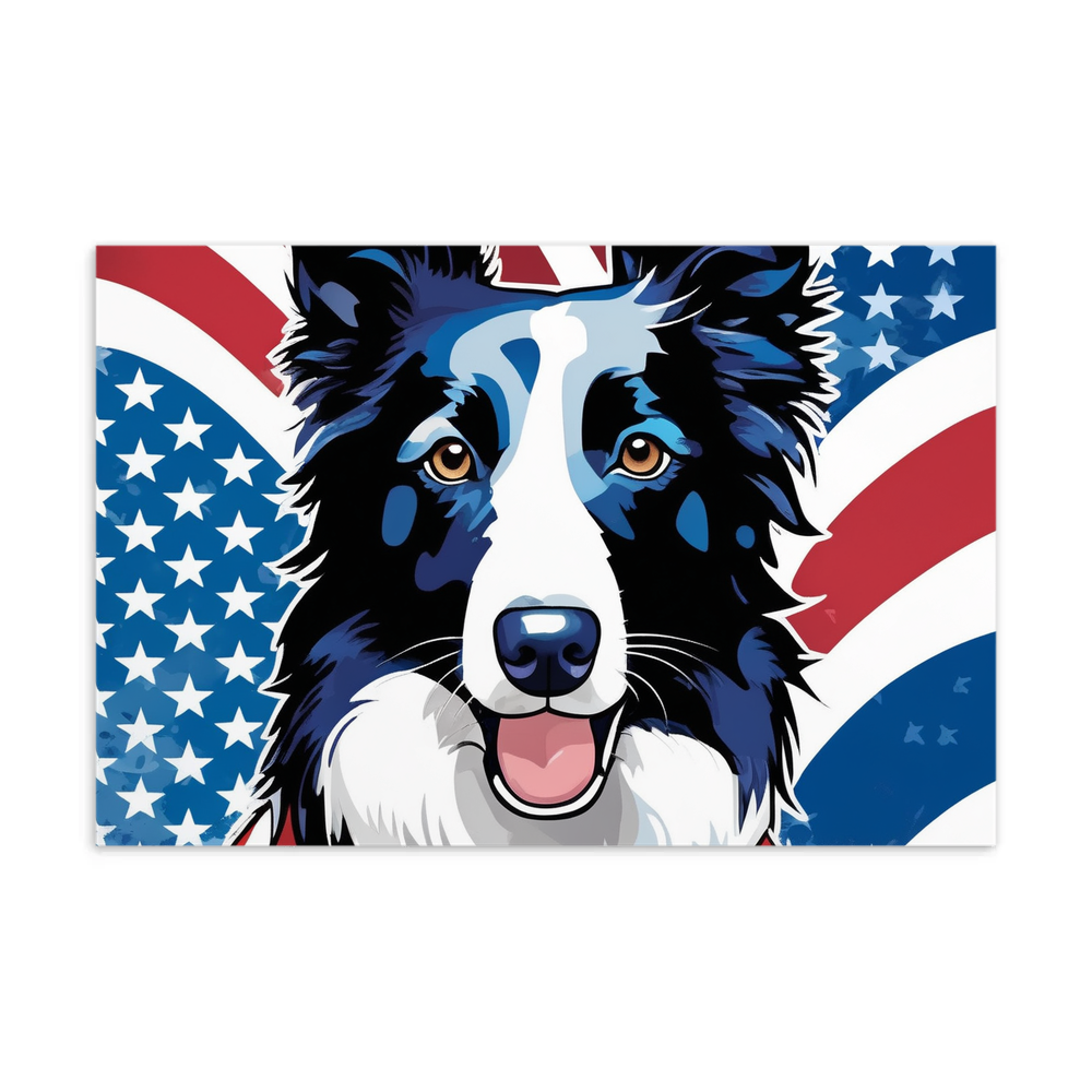 PugMug Custom Border Collie Postcard