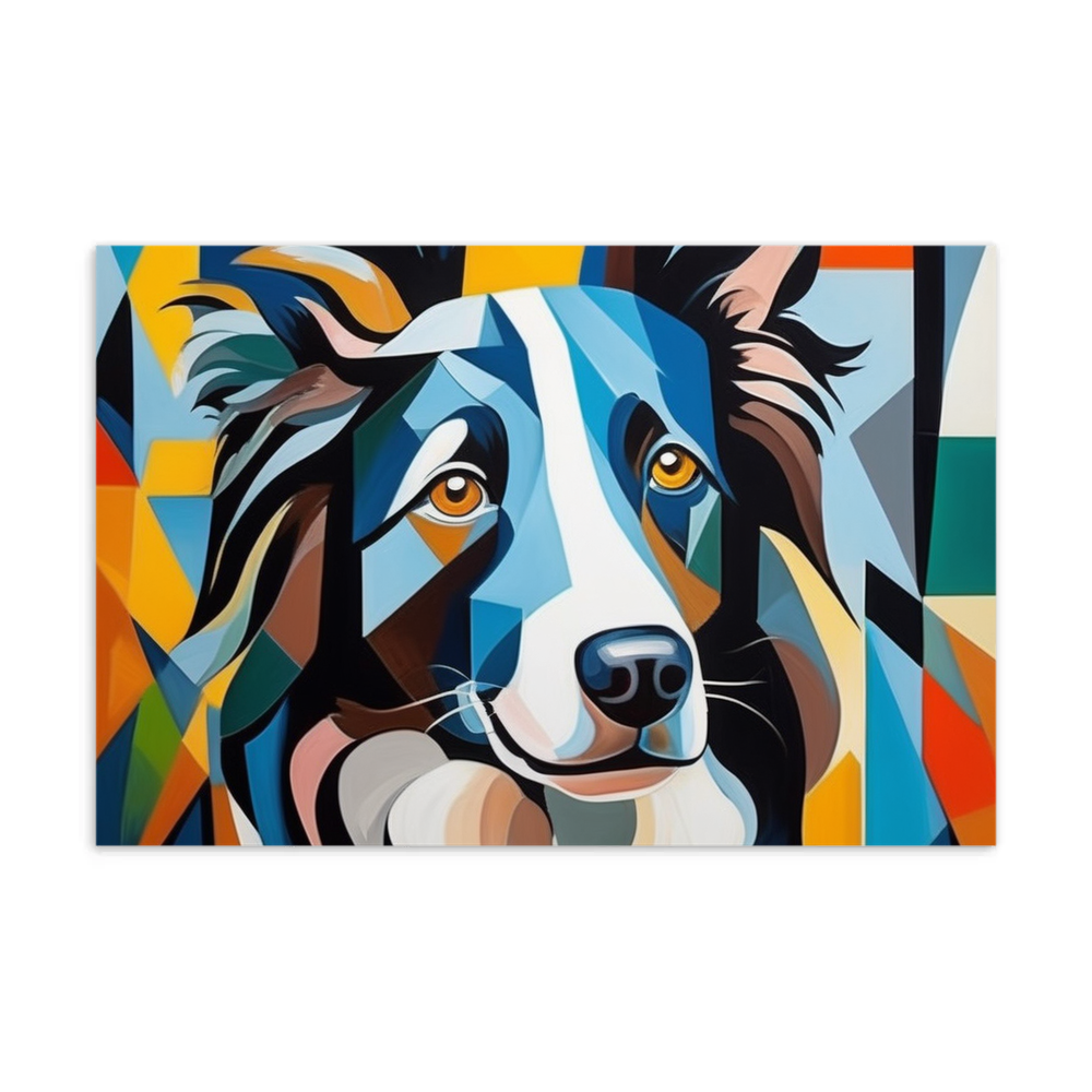 PugMug Custom Border Collie Postcard