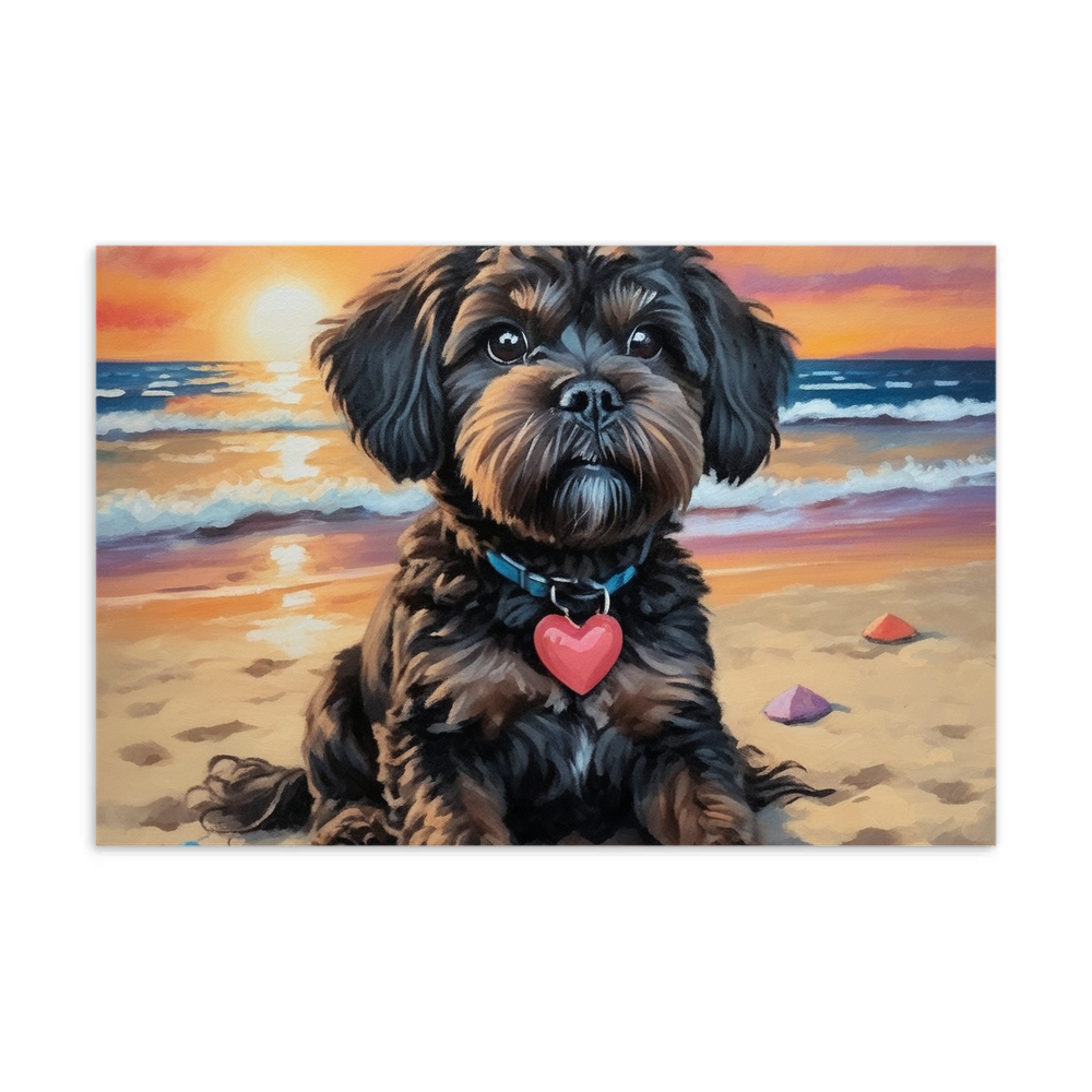 PugMug Custom Lily Postcard