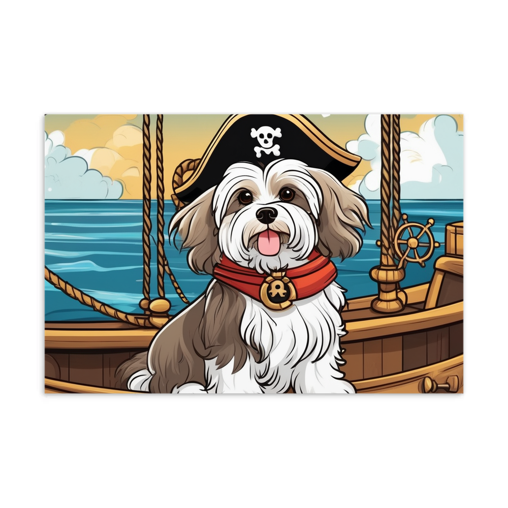PugMug Custom Tan Havanese Dog Postcard