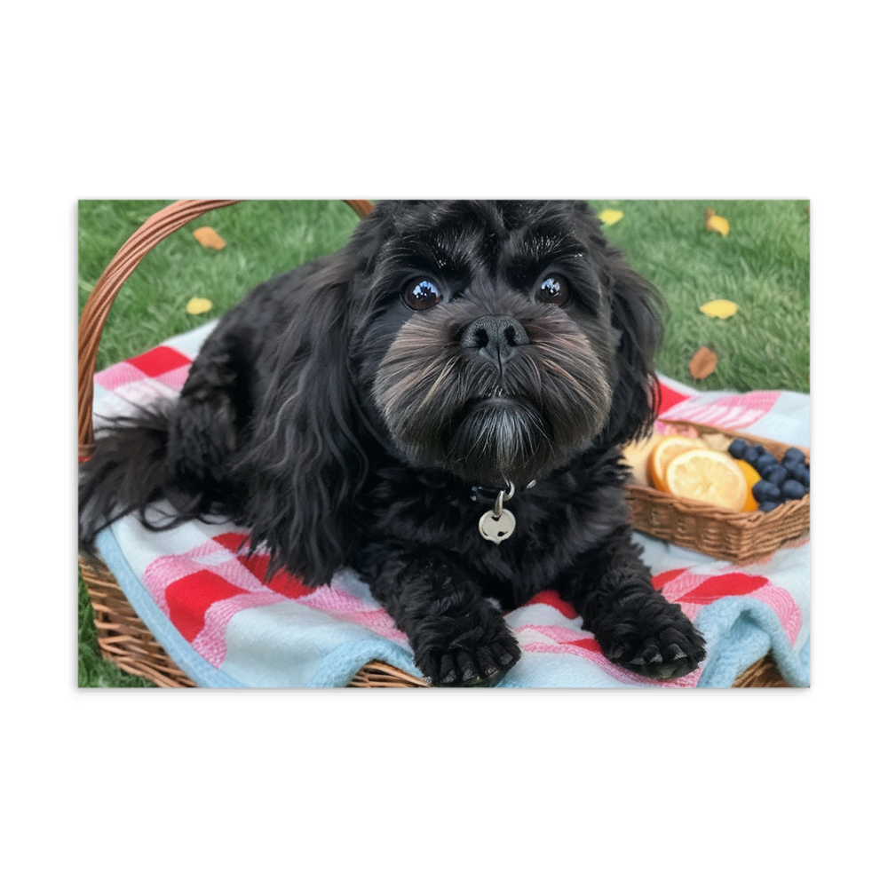 PugMug Custom Lily Postcard