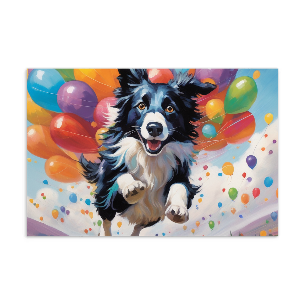 PugMug Custom Border Collie Postcard