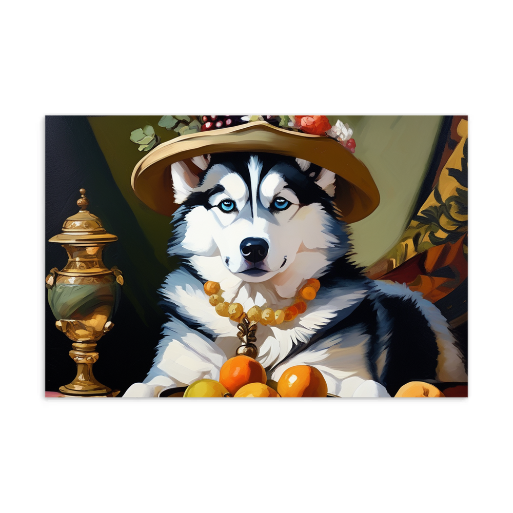 PugMug Custom Siberian Husky Postcard