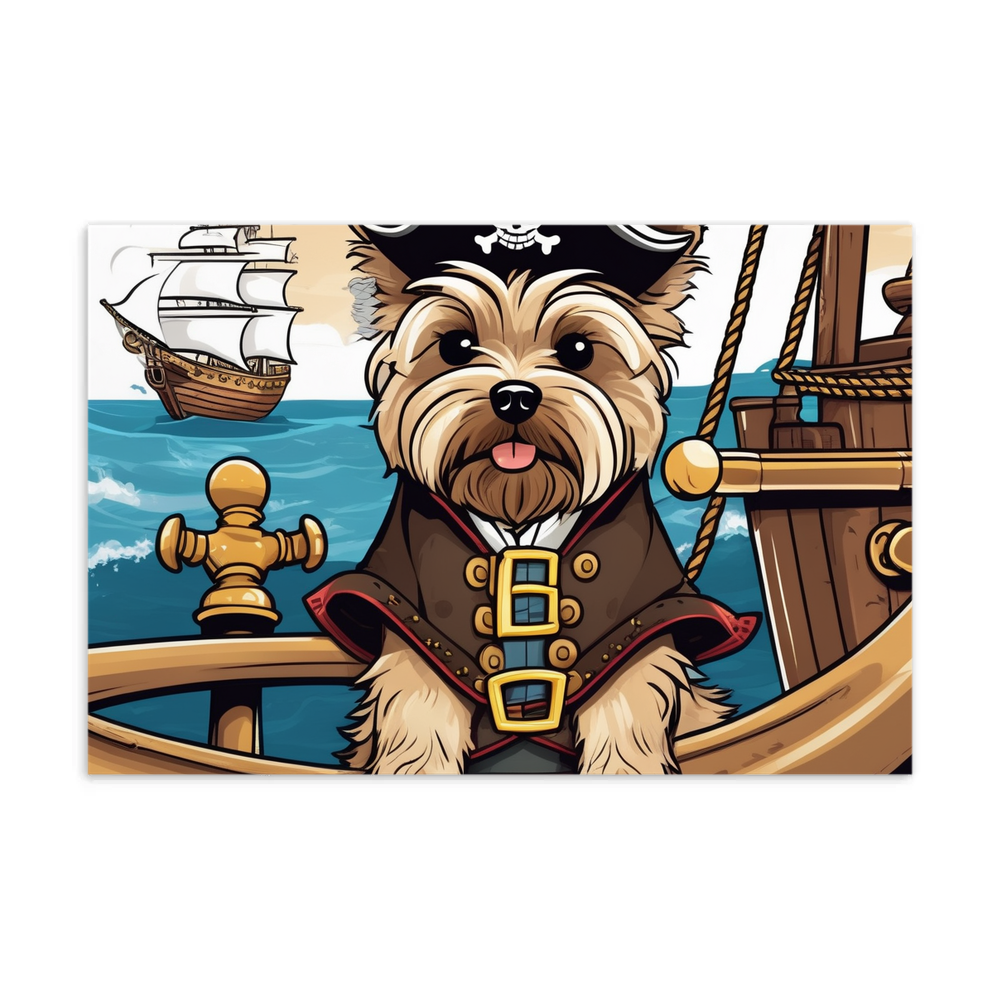 PugMug Custom Cairn Terrier Postcard