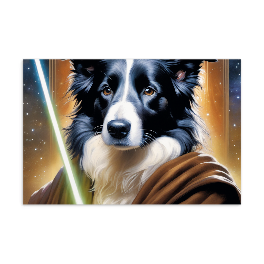 PugMug Custom Border Collie Postcard